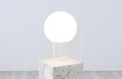 Mid Century Modern Geometric Lucite Globe Table Lamp - 3085051