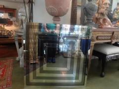 Mid Century Modern Geometric Mirror - 3667897