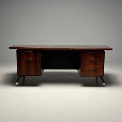 Mid Century Modern George Nelson Style Partners Executive Desk Rosewood - 3380864