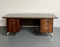 Mid Century Modern George Nelson Style Partners Executive Desk Rosewood - 3380865