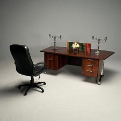 Mid Century Modern George Nelson Style Partners Executive Desk Rosewood - 3380866