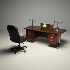 Mid Century Modern George Nelson Style Partners Executive Desk Rosewood - 3380867
