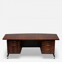 Mid Century Modern George Nelson Style Partners Executive Desk Rosewood - 3388824