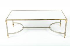 Mid Century Modern Glass Top Center Table - 314578