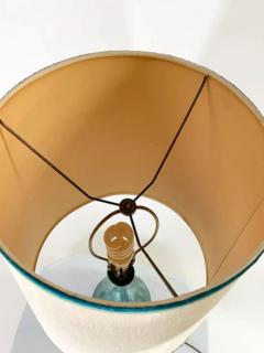 Mid Century Modern Green Malachite Table Lamp - 2867280