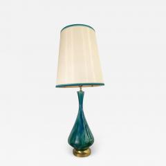 Mid Century Modern Green Malachite Table Lamp - 2901943