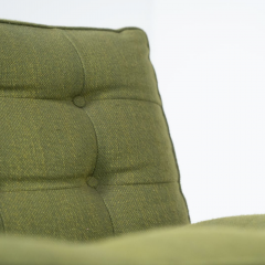 Mid Century Modern Green Modular Sofa Italy 1970s Orignal Upholstery - 3879419