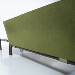 Mid Century Modern Green Modular Sofa Italy 1970s Orignal Upholstery - 3879422