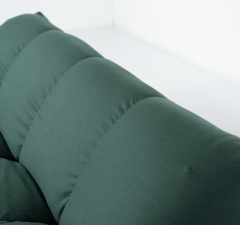 Mid Century Modern Green Papillon Sofa by Giovannetti Italy 1970s - 4299613
