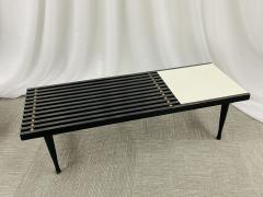 Mid Century Modern Herman Miller George Nelson Style Coffee Cocktail Table Bench - 2918476