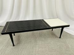 Mid Century Modern Herman Miller George Nelson Style Coffee Cocktail Table Bench - 2918478