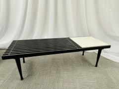 Mid Century Modern Herman Miller George Nelson Style Coffee Cocktail Table Bench - 2918479