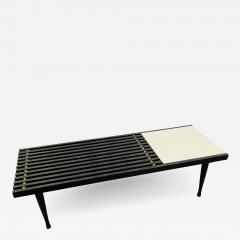 Mid Century Modern Herman Miller George Nelson Style Coffee Cocktail Table Bench - 2922218