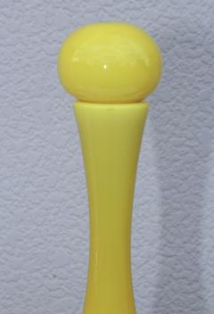 Mid Century Modern Italian Art Glass Bottles With Stoppers - 845745