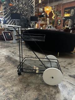 Mid Century Modern Italian Bar Cart 1980s - 2969603