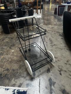 Mid Century Modern Italian Bar Cart 1980s - 2969605