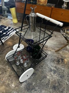 Mid Century Modern Italian Bar Cart 1980s - 2969606