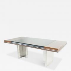 Mid Century Modern Italian Desk by Hans von Klier for Skipper 1970s - 4213929