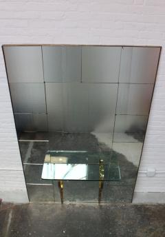 Mid Century Modern Italian Hallway Mirror with Console - 2432279