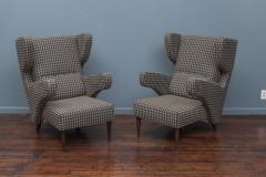 Mid Century Modern Italian Large Lounge Chairs - 1774616