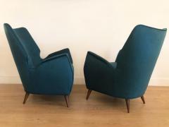 Mid Century Modern Italian Low Club Chairs - 1316563