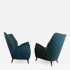 Mid Century Modern Italian Low Club Chairs - 1318658