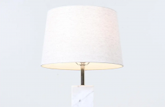 Mid Century Modern Italian Marble Table Lamp by Laurel - 2664400