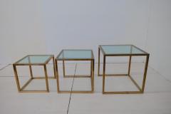 Mid Century Modern Italian Nest Side Table 1960s - 3145759