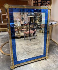 Mid Century Modern Italian Oversize Wall Mirror Italy 1950 - 2002746