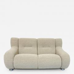 Mid Century Modern Italian Sofa in Beige Boucle - 3251530