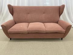 Mid Century Modern Italian Sofa in the Manner of Gio Ponti Italy 20th C  - 2925097