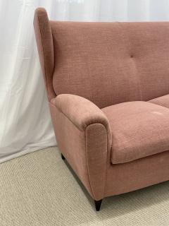 Mid Century Modern Italian Sofa in the Manner of Gio Ponti Italy 20th C  - 2925101