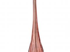 Mid Century Modern Italian Venetian Glass Ice Purple Gold Fleck Table Lamps - 4796039