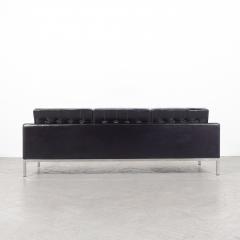 Mid Century Modern Leather Sofa - 3088973