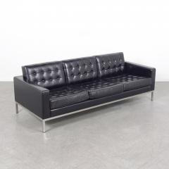 Mid Century Modern Leather Sofa - 3088977