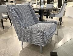 Mid Century Modern Lounge Chair in Gray Lacquer - 2726984