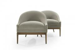 Mid Century Modern Lounge Chairs in Mohair 1950s - 1089634