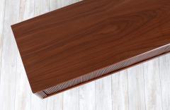 Mid Century Modern Low Profile Tambour Door Credenza - 3022350