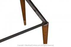 Mid Century Modern Marble Top Coffee Table Bench - 2954491