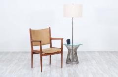 Mid Century Modern Metal Rod Glass Floor Lamp by Laurel Lamp Co  - 2297136