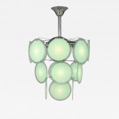 Mid Century Modern Mint Green Murano Glass Pendant Light 1960s - 4648432