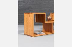 Mid Century Modern Modular Oak Bookshelf Credenza - 4529545