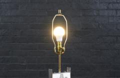 Mid Century Modern Mosaic Tile Steel Table Lamp - 4238516