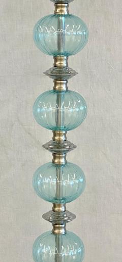 Mid Century Modern Murano Glass Standing Floor Lamp - 2491129