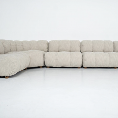 Mid Century Modern Murano Sectional Sofa by Guiseppe Munari Italy 1970s - 3922104