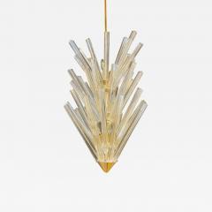 Mid Century Modern Murano Starburst Chandelier by Camer 1970s - 1650073