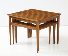 Mid Century Modern Nesting Tables By Heritage  - 2944053