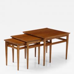 Mid Century Modern Nesting Tables By Heritage  - 2948835