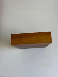 Mid Century Modern Ombr Wood Catchall - 4058817