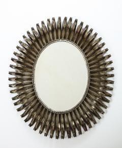 Mid Century Modern Oval Mirror  - 2500892